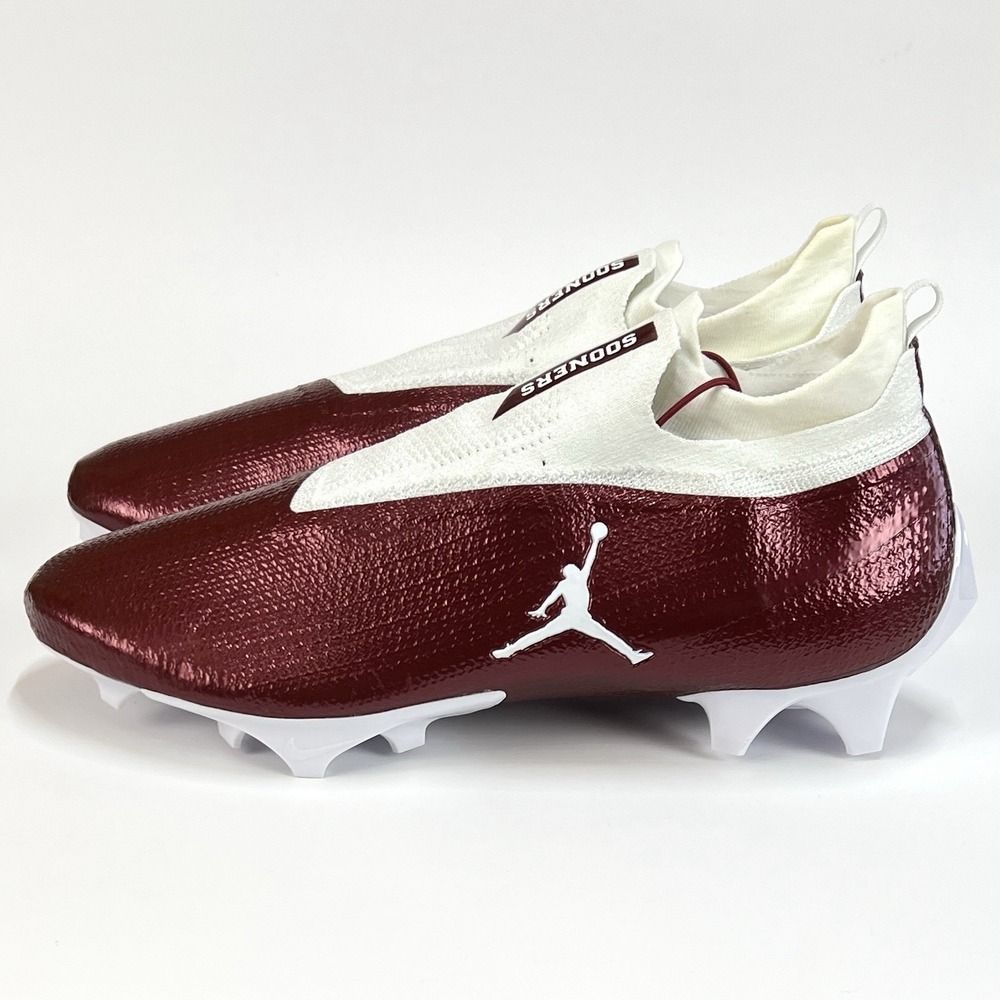 Nike Jordan Vapor Edge Elite 360 FK Oklahoma PE Red Mens Size 12 New CV1667-661 - Picture 2 of 10